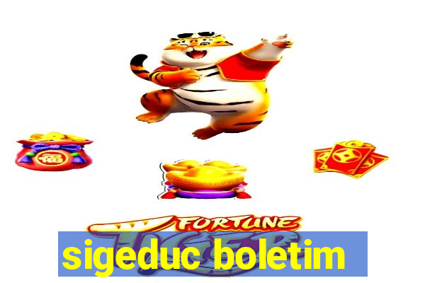 sigeduc boletim